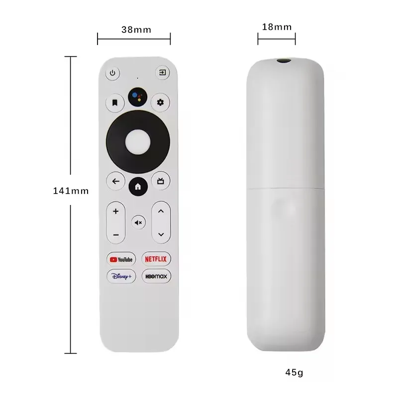 ZLRLMHY Voice Remote Control For Mecool Km7 Km2 Plus Km1 Km6 Km3 4K Certified Android TV Box Set Top Box TV Remote Control