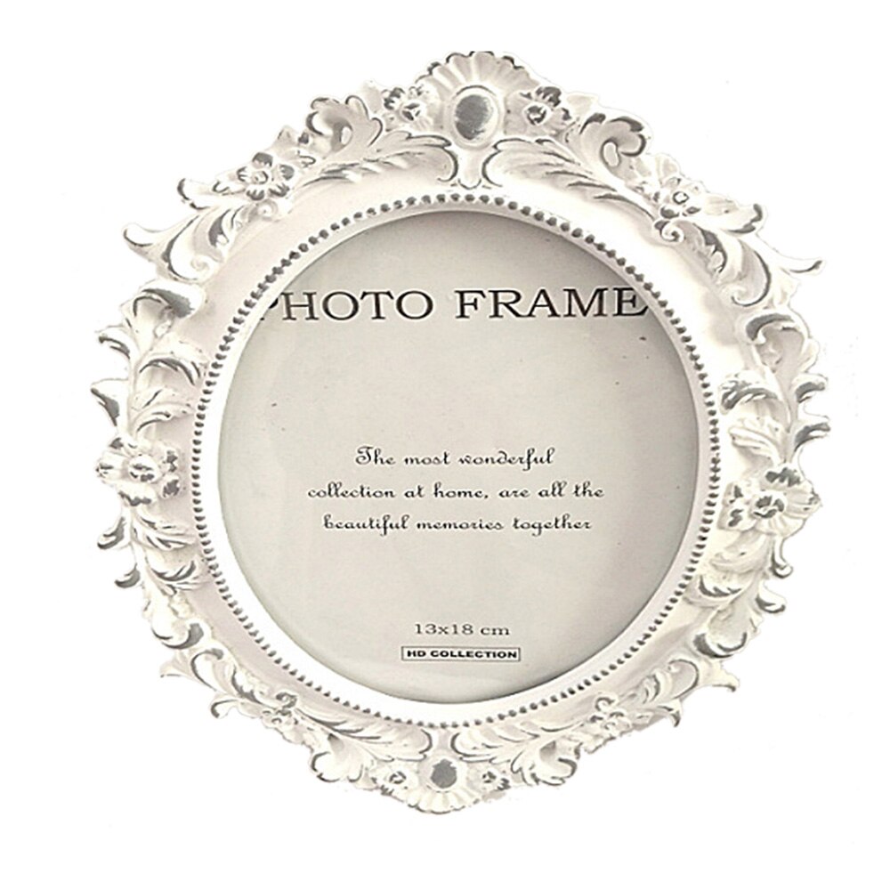 Resin Crafts Rose Flower Photo Frames European Nordic Ornaments Phase Frame Home Decoration