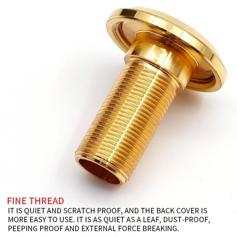 200 Graden Groothoek Kijkgaatje Security Verborgen Deur Verstelbare Glazen Lens Voor Meubels Hardware Gereedschap