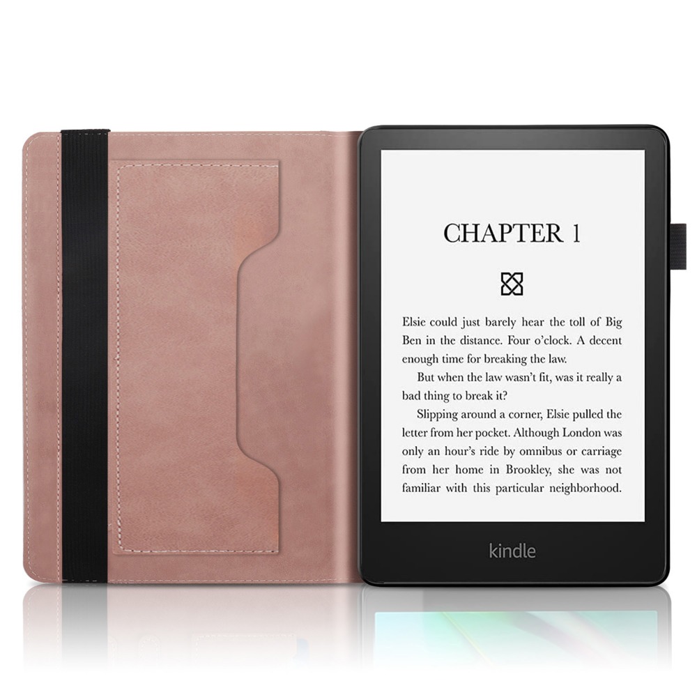 hoesje voor Kindle Paperwhite 2024 hoesje 7 inch 3D boom reliëf folio flip flip stand TPU eBook hoesje