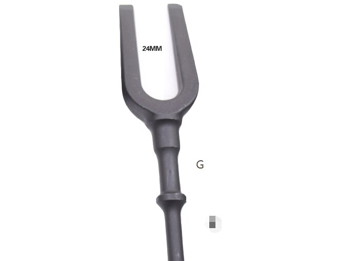 TOABLEVEL Pneumatische Hammer Bits Kugelgelenk Auto Reparatur Werkzeug Entferner Flache Punkt Meißel Flugzeug Luft Trennung Gabel einstellen: 1pc G