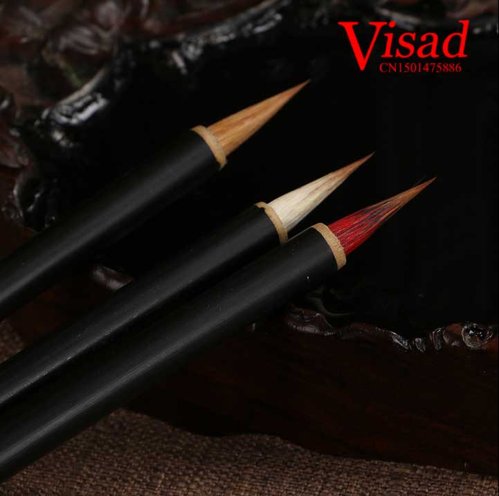 high qualtity weasel hair Chinese brushes Calligraphy brushes pen set Small regular script brush artist brushes