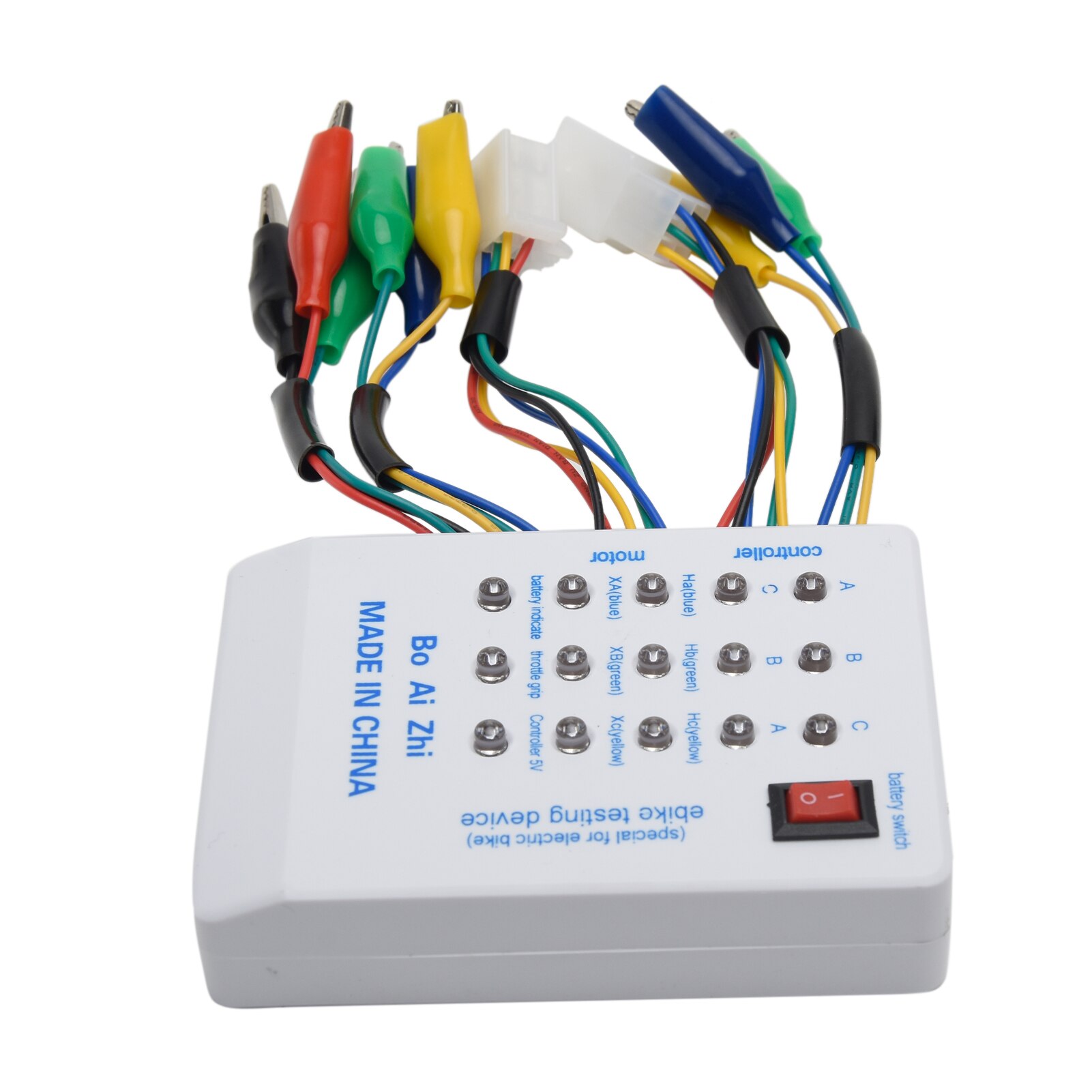 24 36 48 60 72V E-bike Tester Brushless Motor Riding Electric Car Controller Portable Spared Battery Powered Scooter Durable