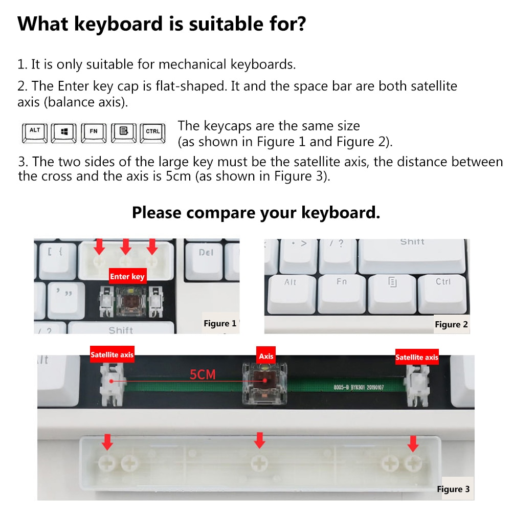 Double Shot 104 KeyCaps Backlit For Cherry MX Keyboard Switch