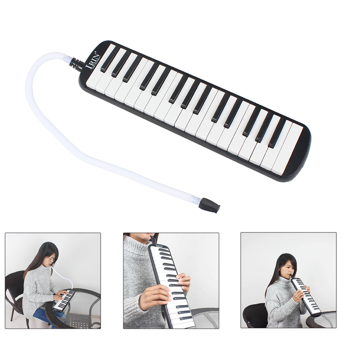 Kèn Phím Suzuki Melodion 32 phím Melodica 37 phím Pianica Hộp Nhựa Cứng