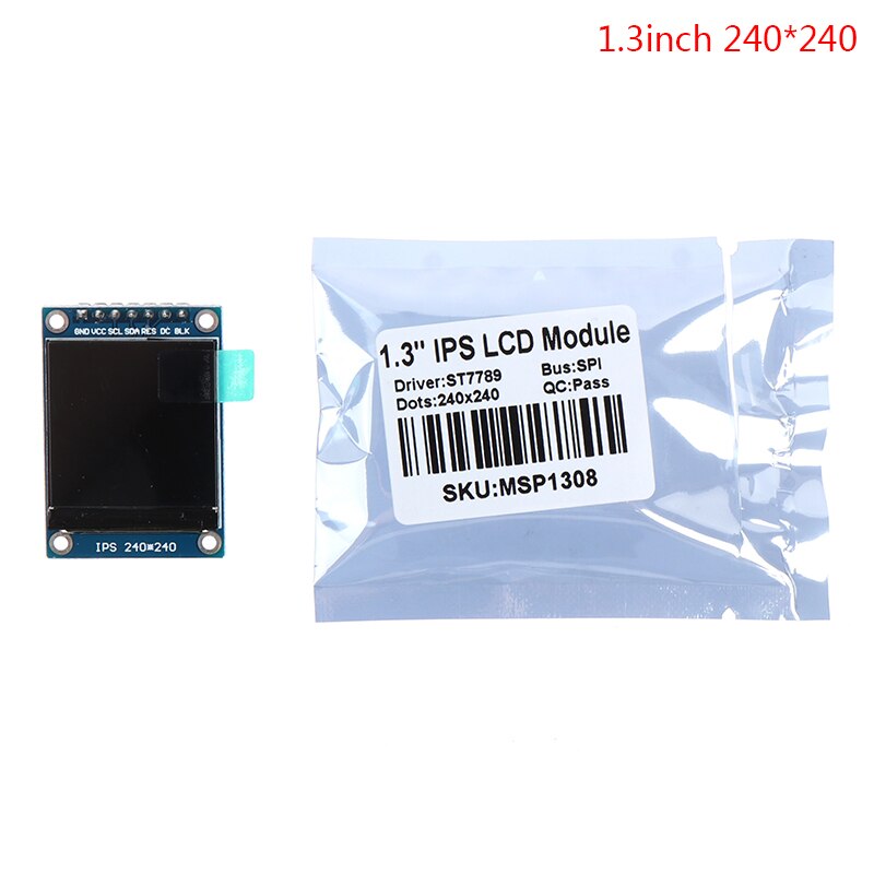 0.96/1.14/1.3/1.54/2.0 Inch TFT IPS LCD Display Module For Arduino Raspberry Pi: A3