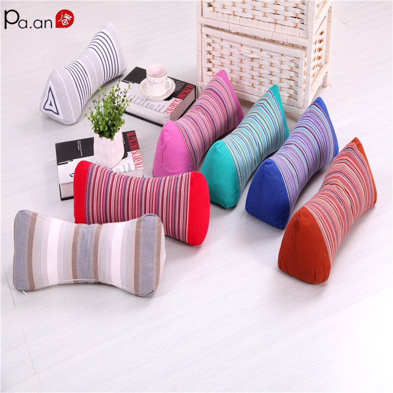 Bot Vorm Lange Kussen, Cervicale Zorg Kussen Grof Katoen Boekweit Romp Therapie Massage Nekkussen Wasbaar Kussen Voor Slaapkamer