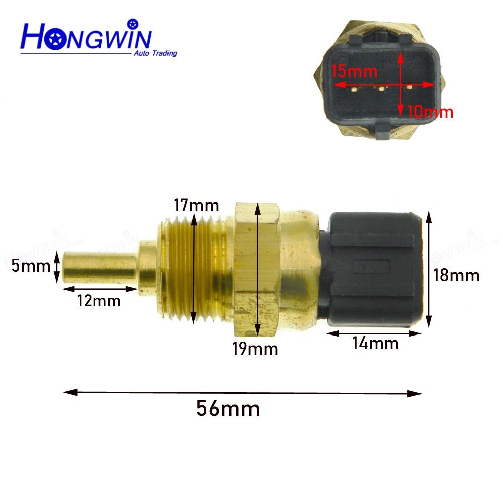 Transmisor del Sensor de temperatura del refrigerante para Hyundai para Motor Kia 2000-15 39220-38030/3922038030/39220 38030/39220-38020/3922038020