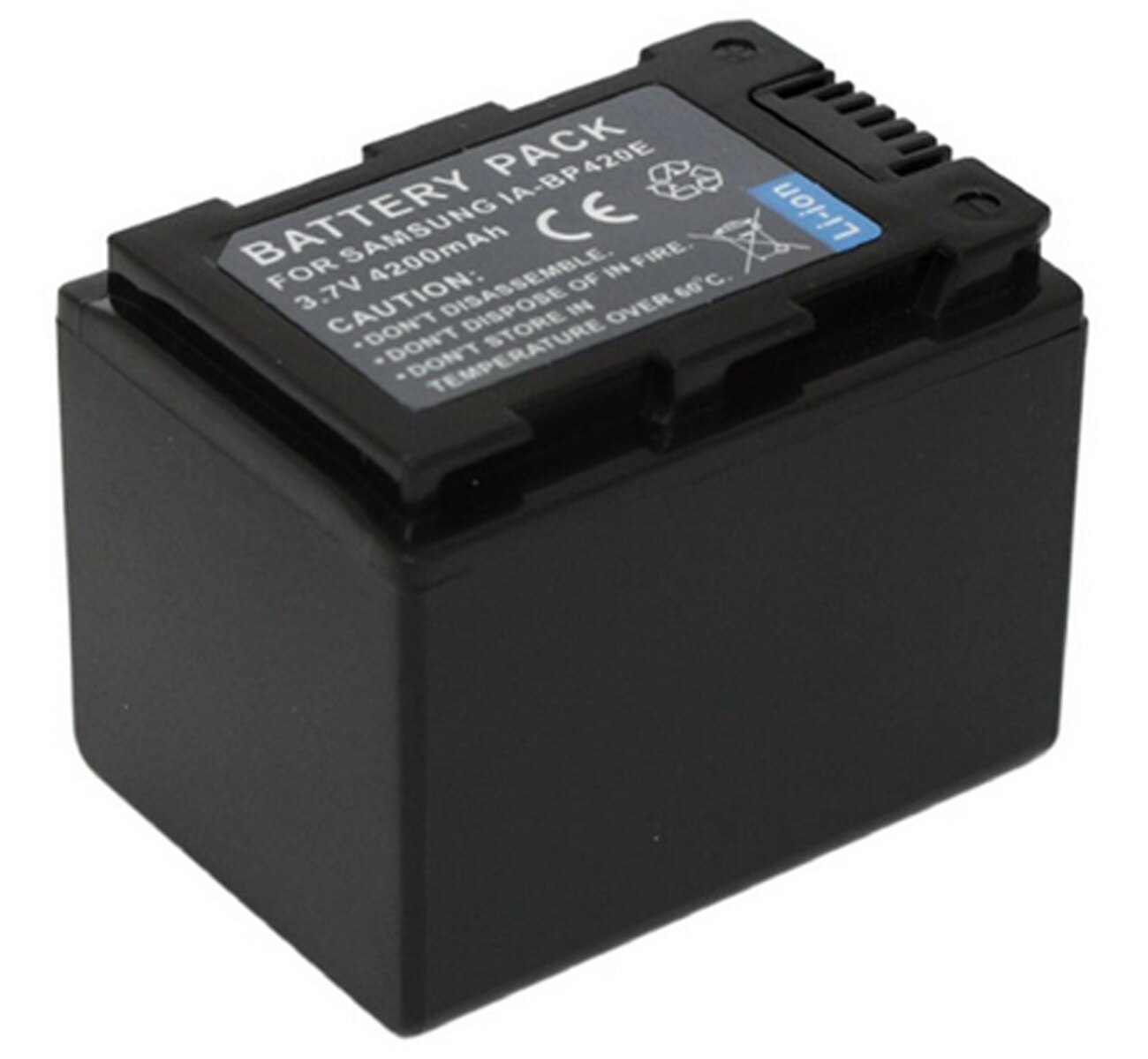 Akumulator robić Samsung SMX-F40, SMX-F40BN, SMX-F40BN/XAA, SMX-F40SN, SMX-F40RN, SMX-F40BP, SMX-F40SP, SMX-F40RP: 1x IA-BP420E bateria