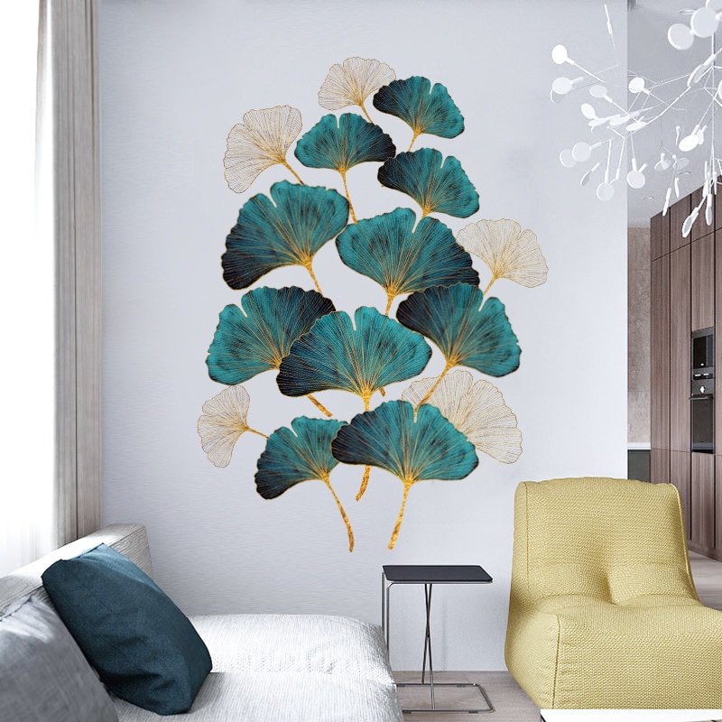 Wallstickers boligindretning sticker stue sofa baggrund vægindretning soveværelse sengebordsdekoration selvklæbende