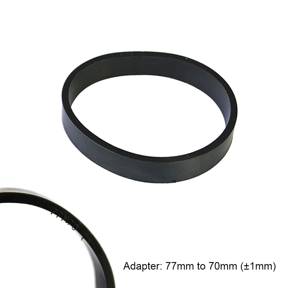 Adaptador reductor de R-EP para filtro de aire cónico de 76mm, 3 pulgadas, 77mm a 70mm, 65mm, 60mm, anillo reductor de goma Universal de 3 pulgadas a 2,75 pulgadas, 2,5'': 77mm to 70mm