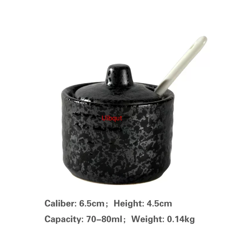 Japanische Panzer kreative Gewürz Dosis Keramik Gewürz Panzer Küchen geschirr Aufbewahrung flaschen und Gläser Flasche Glasflasche Gläser: MULTI