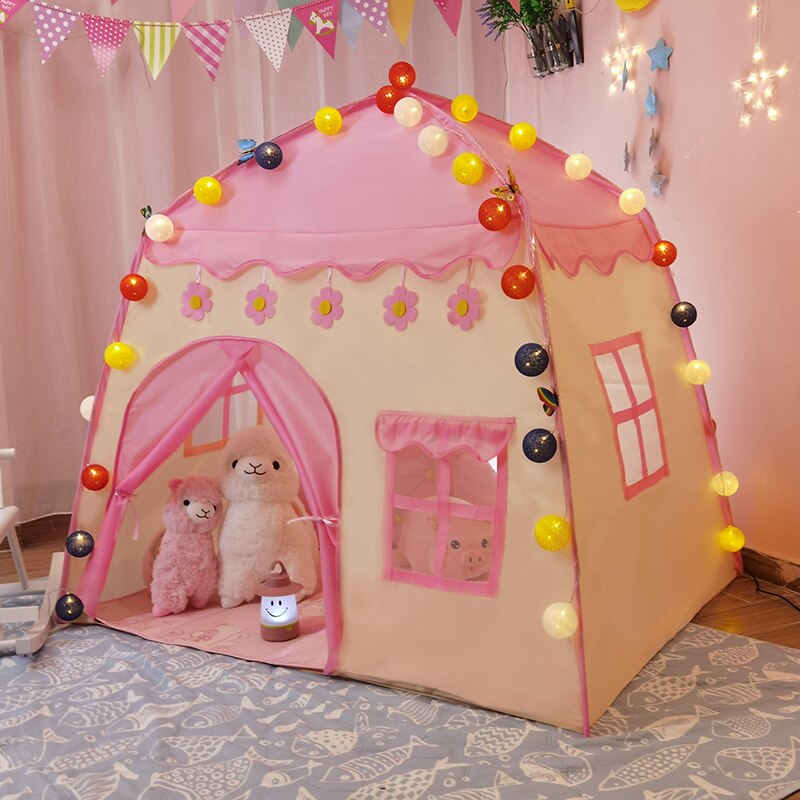 Children's tent Baby Fun play Toy Tent for kids Wigwam House for children Fairy princess castle Christmas Birthday for girl