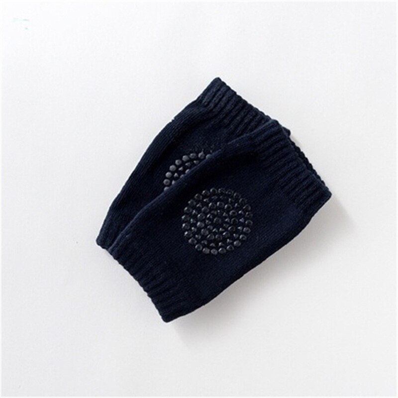 Sommer freundlicher Anti Unterhose Kriechen Notwendig Krabbeln Schutz freundlicher Kniescheiben Babys Baby Kurze Knie Pads Wärmer Gang: Marine