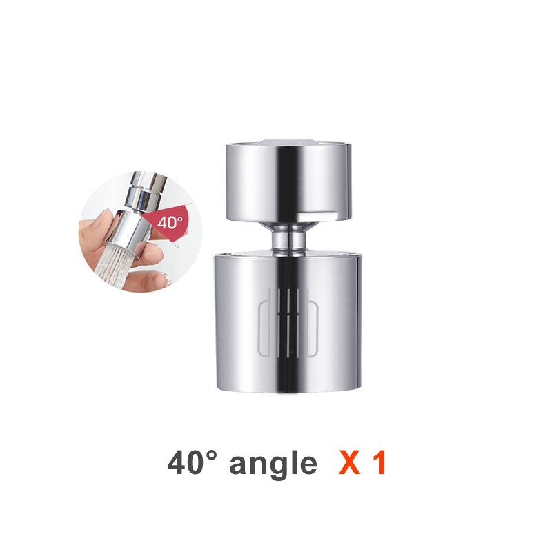 Xiaomi diiib küchenhahn-luftsprudler wasserhahndüse bubbler wassersparfilter 360- grad 2- durchfluss spritzwassergeschützter wasserhahnanschluss: 40 winkel   x  1