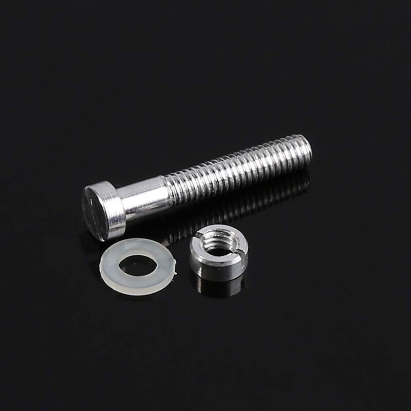 5Pcs M2.5 Screws Bolt Nut Washers Set Turntable Headshell Cartridge Stylus Mounting Vinyl LP Record Player