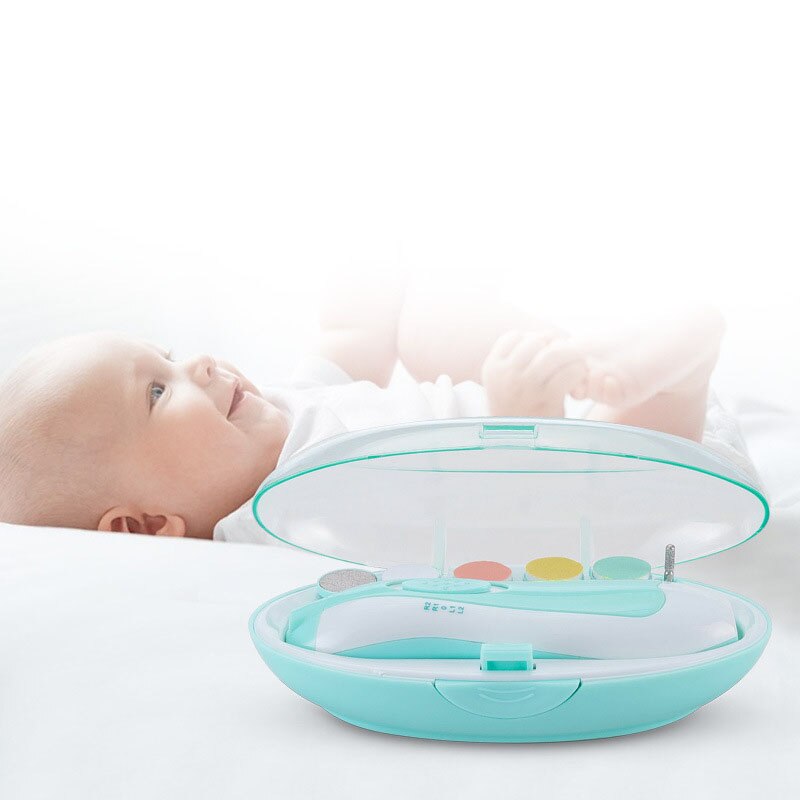 Elektrische Baby Nail Trimmer Kids Schaar Zuigeling Nail Care Safe Nagelknipper Cutter Voor Newbron Nail Trimmer Manicure