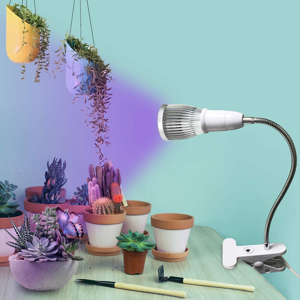 360 grader fleksibel lampeholder klips  e27 sokkel med av/på bryter eu us plugg bruk som enkel skrivebordslampe for led vokselys  e27 lampe