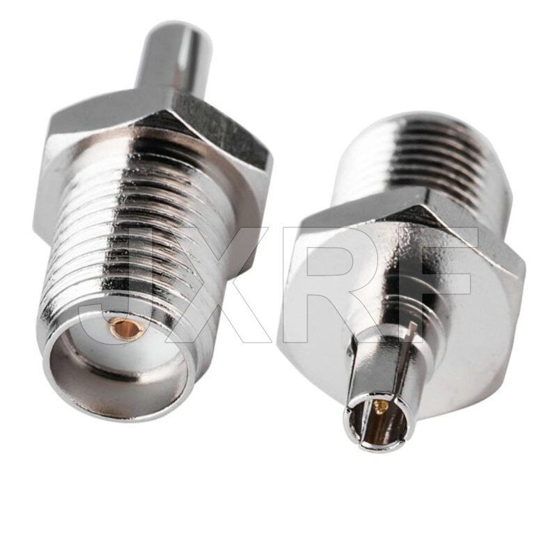 1PCS SMA To SMA SMB MCX MMCX CRC9 TS9 male female Adapter RF Connector: No 17-1PCS