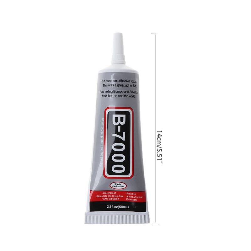 Pegamento para reparación de pantalla de teléfono móvil, 50ml, B7000/T7000, juguetes, parches artesanales, adhesivos, GXMA