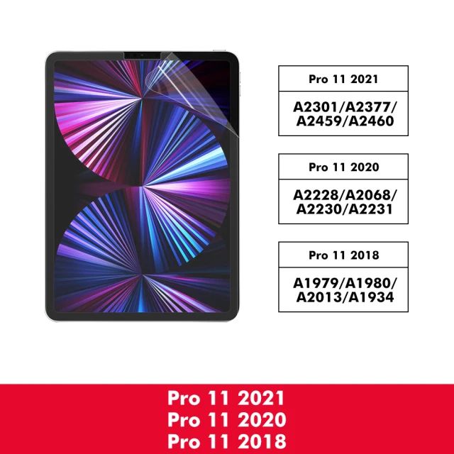 Papiergevoel Screenprotector Film Matte PET-schilderij Schrijven voor iPad Pro 11 12,9 inch Air 3 4 5 7e 8e 9e 10e Gen 9,7 10,2 10,9