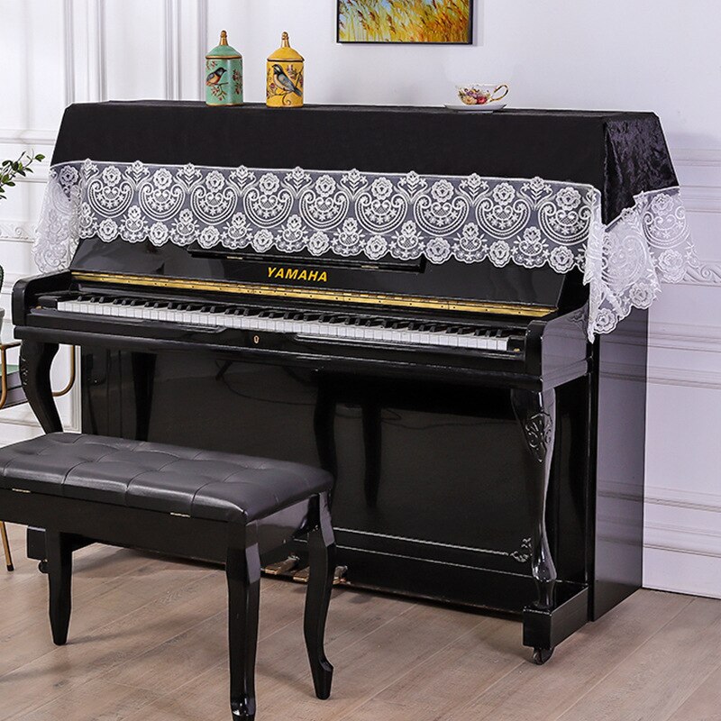 Piano Cover, Stofkap, Anti-Stof Cover Doek voor Yamaha, Casio, Roland, Consoles (Color : Green, Size : 210-220cm/82.6-86.6inch Piano Cover, Stofkap, Anti-Stof Cover Doek voor Yamaha, Casio, Roland, Consoles (Color : Green, Size : 210-220cm/82.6-86.6inch