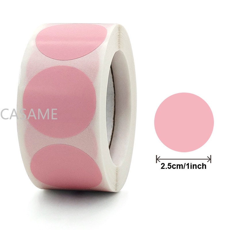 500Pcs/Roll Love Heart Shaped Sticker Seal Labels Birthday Party Packaging Cute Stationery Sticker Scrapbooking for Craft