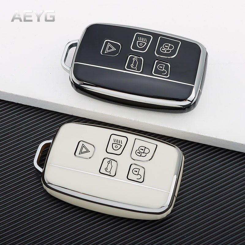 TPU Car Remote Key Case Cover Shell Fob For Land Rover Range Rover Sport Evoque Freelander2 For Jaguar XF XJ XJL XE C-X16 XKR XK