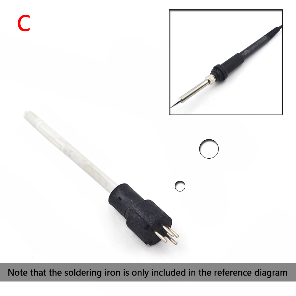 Welding auxiliary Solder wire/tip/braid solder/tweezers/screwdriver For 936 8586 858D 8588D soldering iron soldering station: C