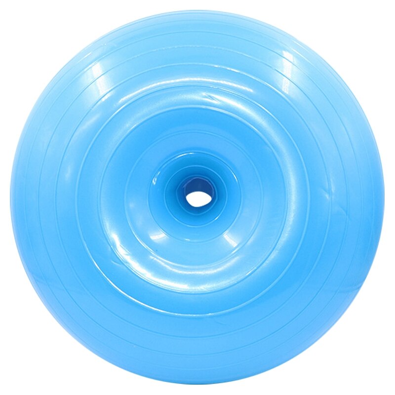 Inflatable Donut Ball with Inflatable Tube Flexible Seating Classroom Furniture Fitness Ball Suitable for Gym or Home: Default Title