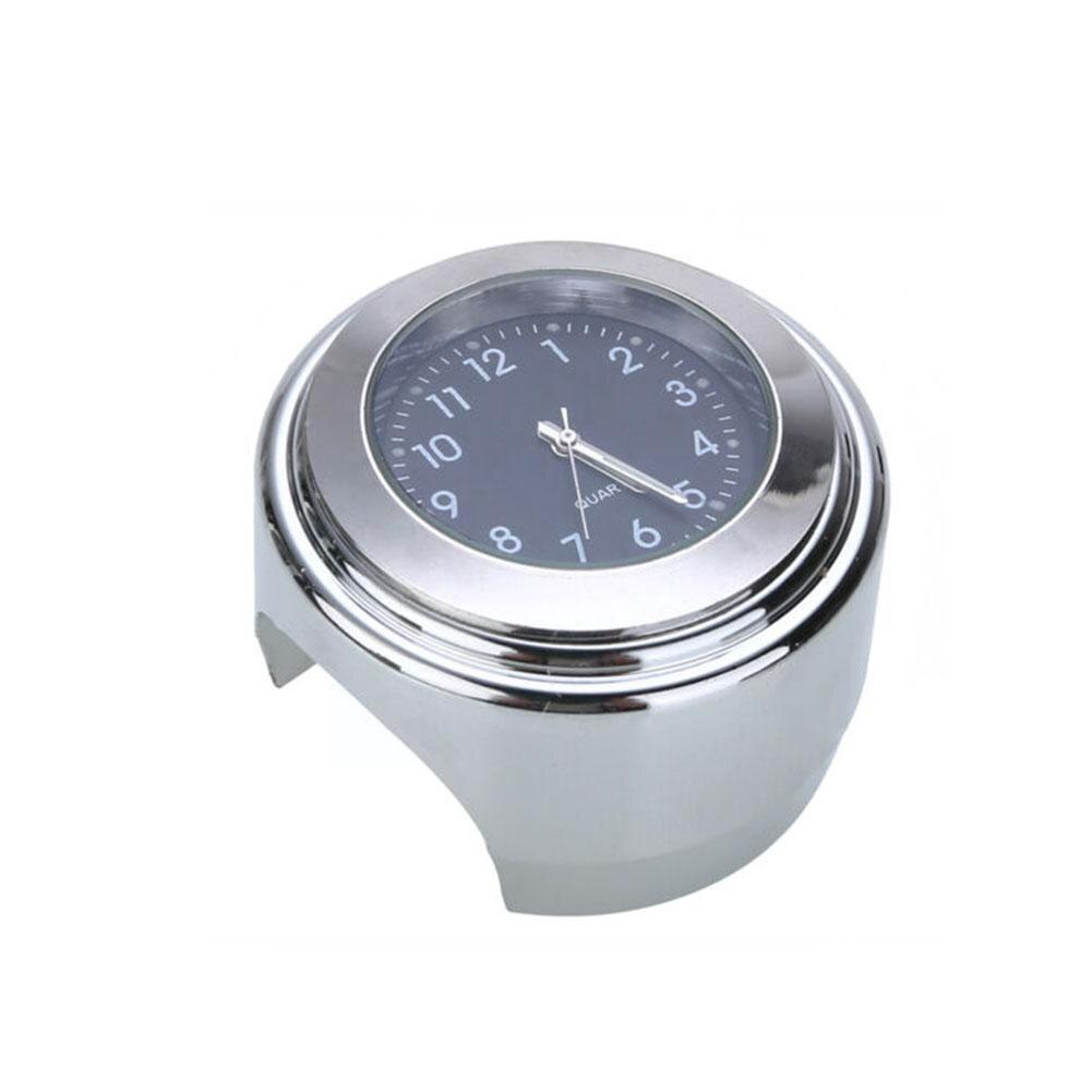 Montre de Moto avec horloge et thermomètre, 22-25MM, cadran monté sur guidon, jauge de température, pour YAMAHA Kawasaki P7W6