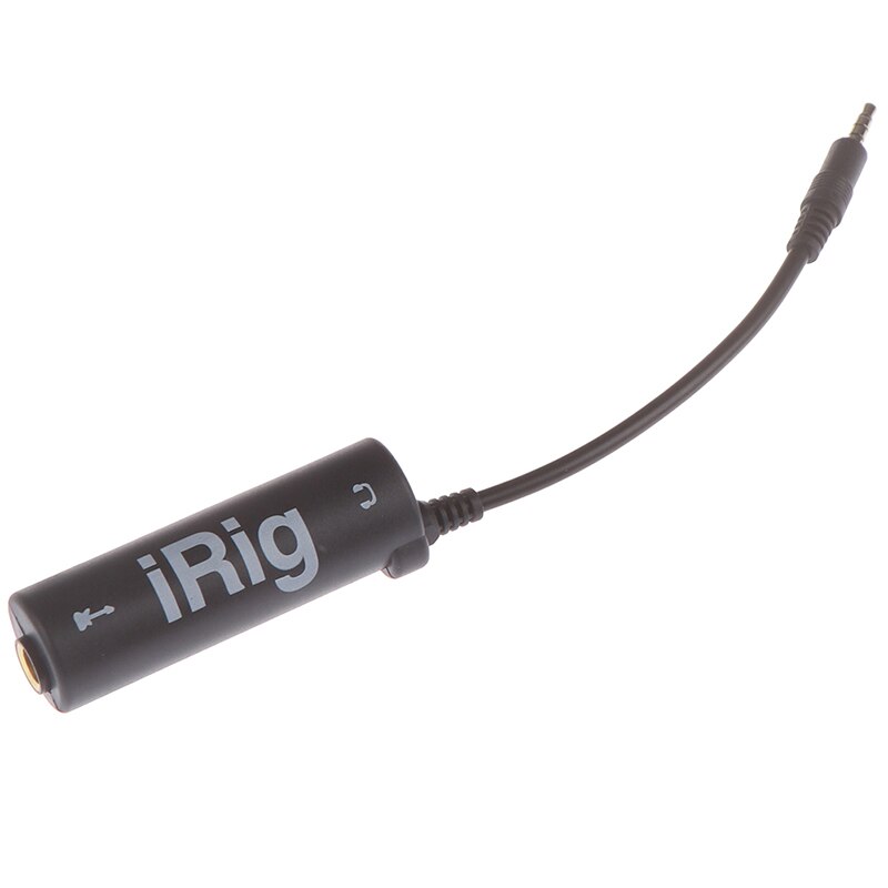 Interfaz de guitarra i-rig, convertidor de recambio de guitarra para teléfono, interfaz de guitarra, sintonizador de guitarra, convertidor de Irig