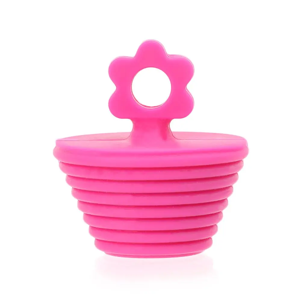 Bouchon de Baignoire en Silicone pour Évier de Cuisine, Accessoire de Remplacement Pratique, Anti-Colmatage: Bourgogne