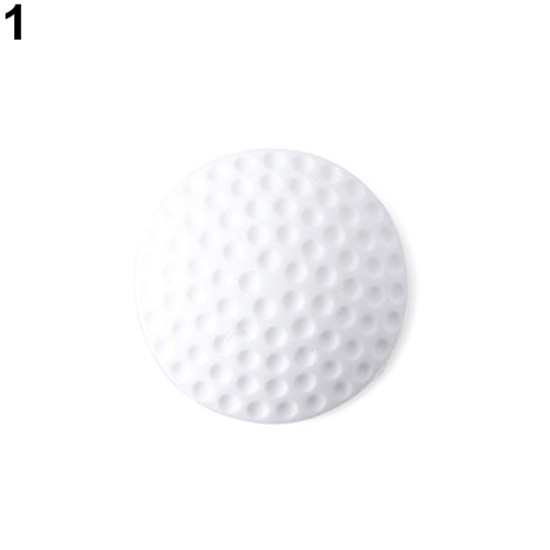 Self Adhesive Wall Buffer Stop Protector Door Handle Bumper Stopper Rubber Stop Anti-collision Wall Protection: White