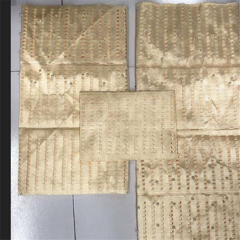 Gele-tela de Aso Oke para boda para mujer, lazo para la cabeza nigeriano rojo, africano, 14 colores, L5