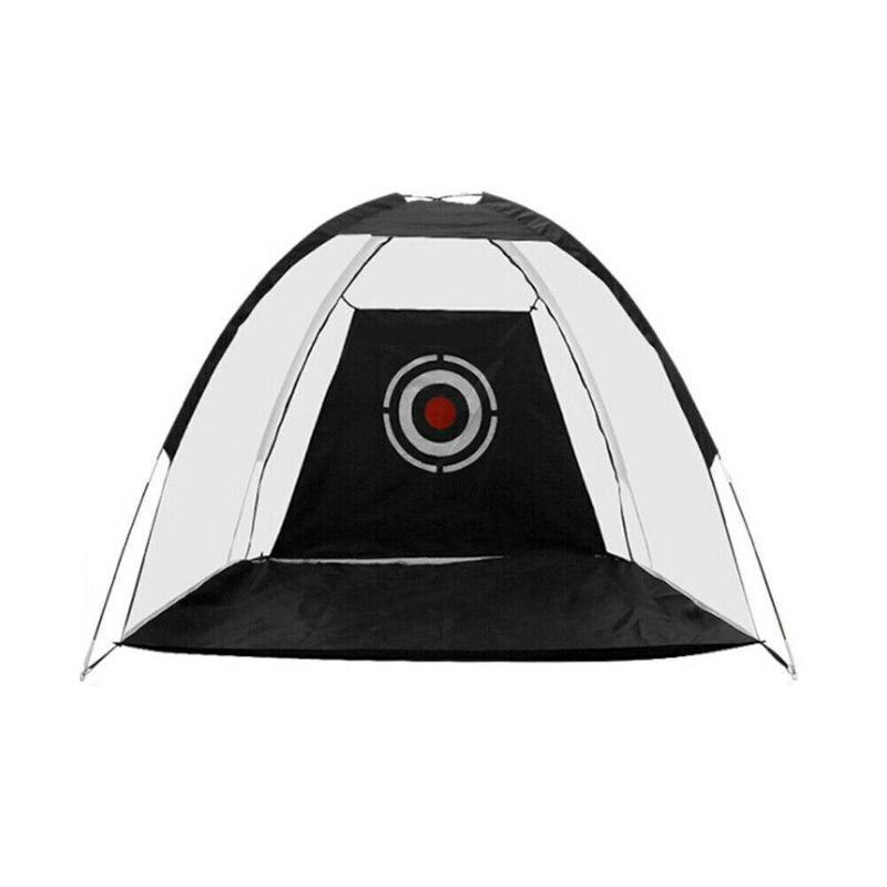 2m*1.4m*1m Golf Practice Net Golf Hitting Cage Garden Grassland Practice Tent Golf Training Equipment Indoor Outdoor: 2m Black
