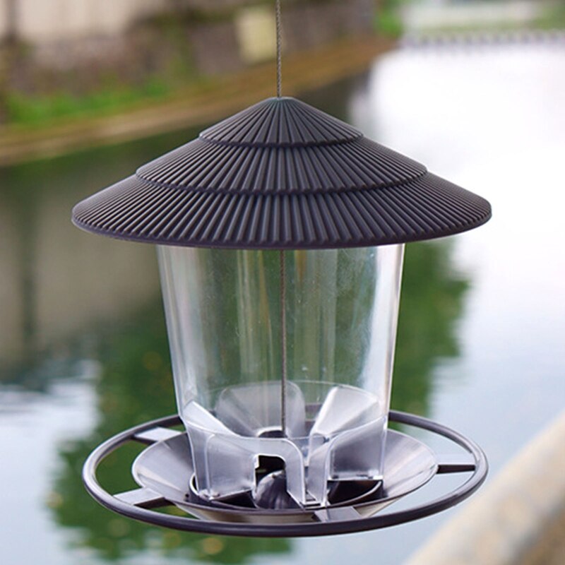 Outdoor Bird Feeder Hanging Wild Bird Feeders for Outside Squirrel Proof Large Capacity Bird Feeders Suitable for Most Birdseeds