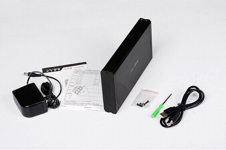 Acasis HDD Enclosure USB 2.0 IDE SATA Case HDD 3.5' Hard Drive Enclosure Aluminum HDD Caddy Box Laptop HD Extemo