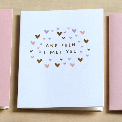 cute mini greeting cards kids small greeting cards birthday message cards: MINI 1718 II 01