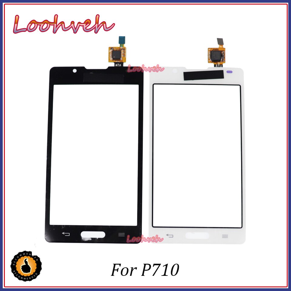 4.3 " voor lg optimus  l7 ii p710 en  l7 ii 2 dual  p715 p716 touchscreen paneel sensor digitizer buitenste glazen lens