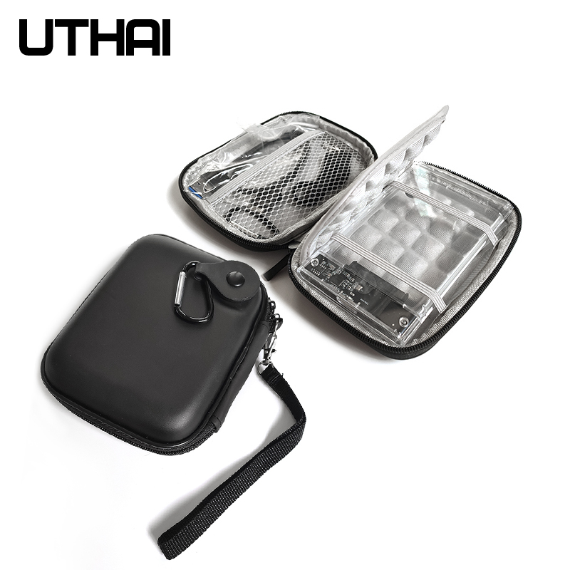 UTHAI T28 2.5" HDD Case Protect Bag EVA Box for Hdd Hard drive cover enclosure Power Bank Pouch Box Cable Mouse Storage Bag