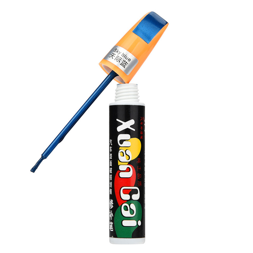 1pc blue cars scratch korjauskynä pro auto car coat paint pen touch up scratch clear korjaustyökalu