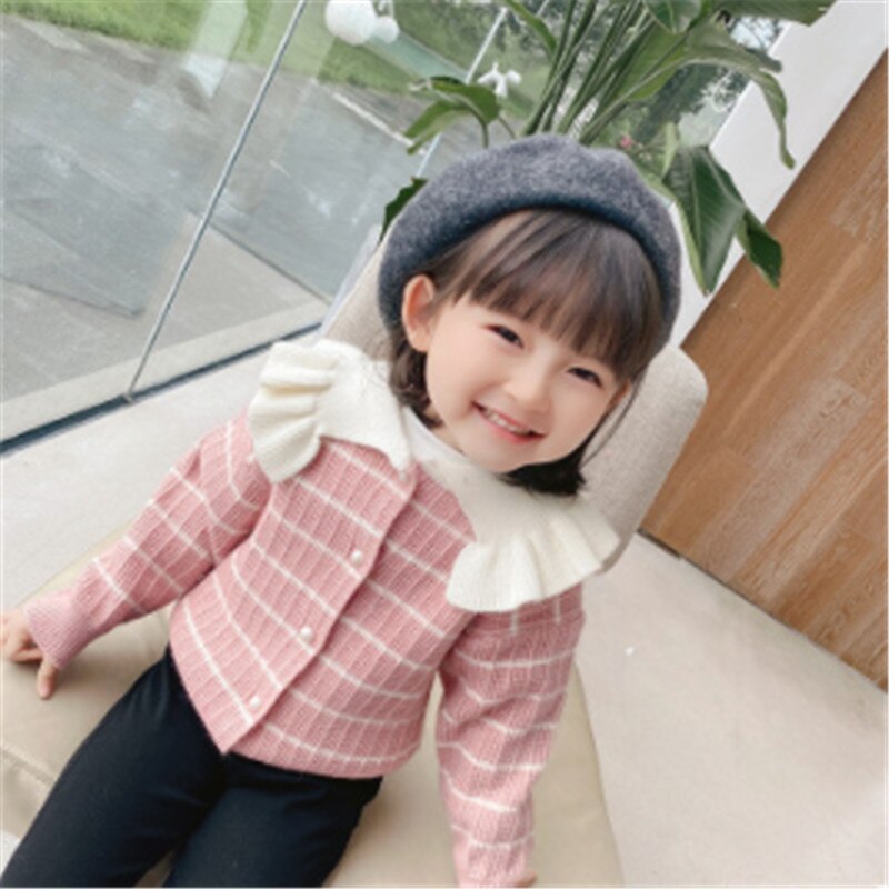 Truien Baby Meisje Jongens Kleding Winter Gebreide Trui Kerst Zoete Trui Vest Jas Gebreide Свитер Кофты Для Девушек