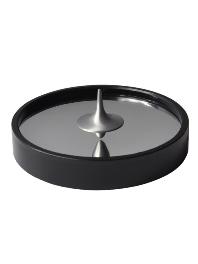 Plato de giroscopio suave cóncavo, espejo cóncavo de vidrio, giroscopio giratorio delicado centrado