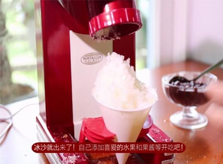 Automatisk kommerciel slushy ismaskine, isknuser, isbarbermaskine