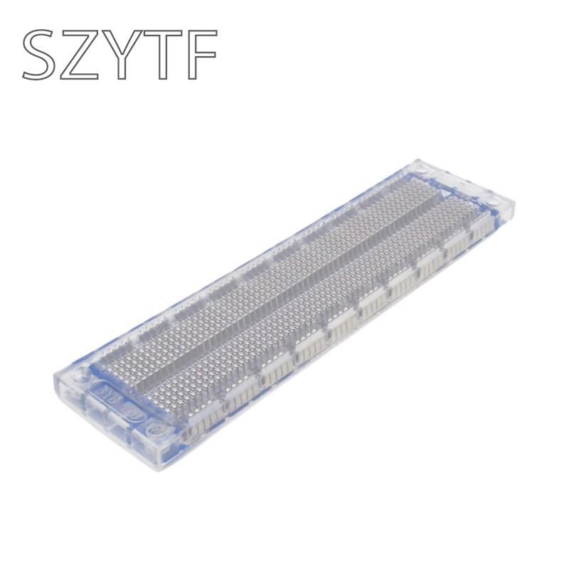 Steckbrett verbindung kabel Mini Steckbrett transparent splicable See bord Experiment bord
