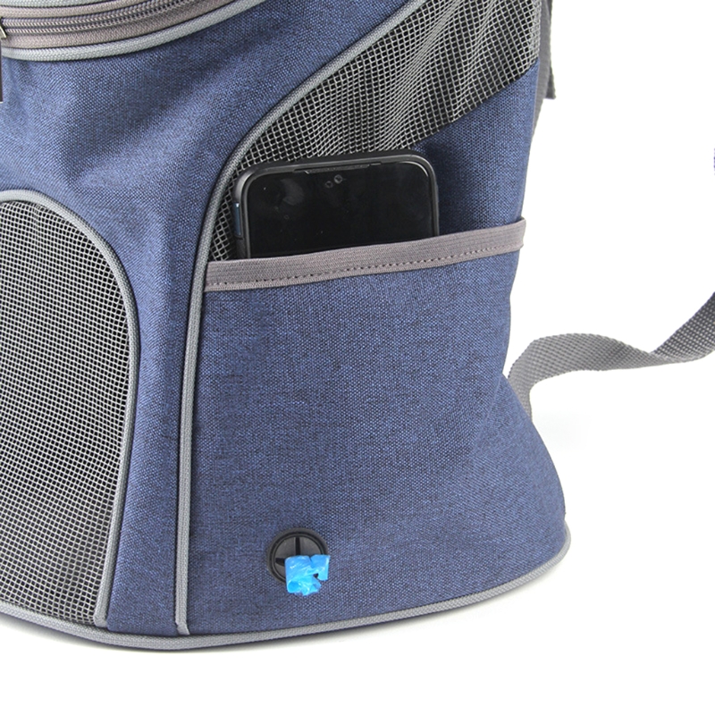 Pet Backpack Large Space with Elastic Band Breathable Thicken Multicolor Foldable Dogs/Cats Outing Pets Accessories
