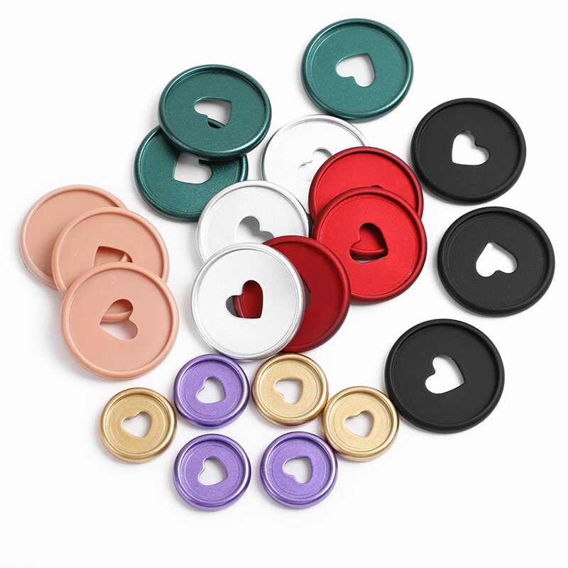 Loose Leaf Binder Rings - 30pcs - Mushroom Hole Disc Buckle - 360° Foldable - Plastic - Office Supplies