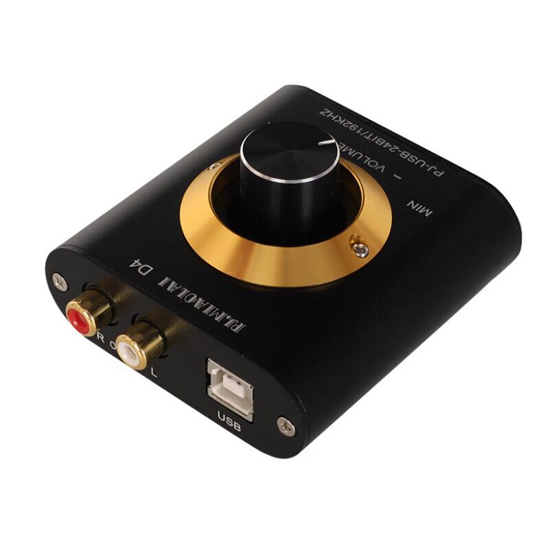 Pj. Miaolai Mini Hifi Audio Usb Decoder Dac CM6642 Hoofdtelefoon Versterker Externe Geluidskaart 24bit/192Khz Usb Ingang Rca output Amp