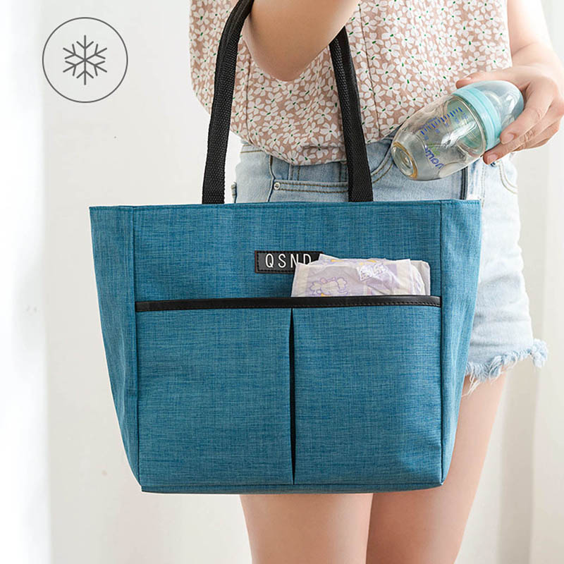 Mittagessen Tasche Neue Kind Frauen Männer Thermische Isolierung Wasserdichte Tragbare Picknick Isolierte Lebensmittel Lagerung Box Tote Mittagessen Tasche